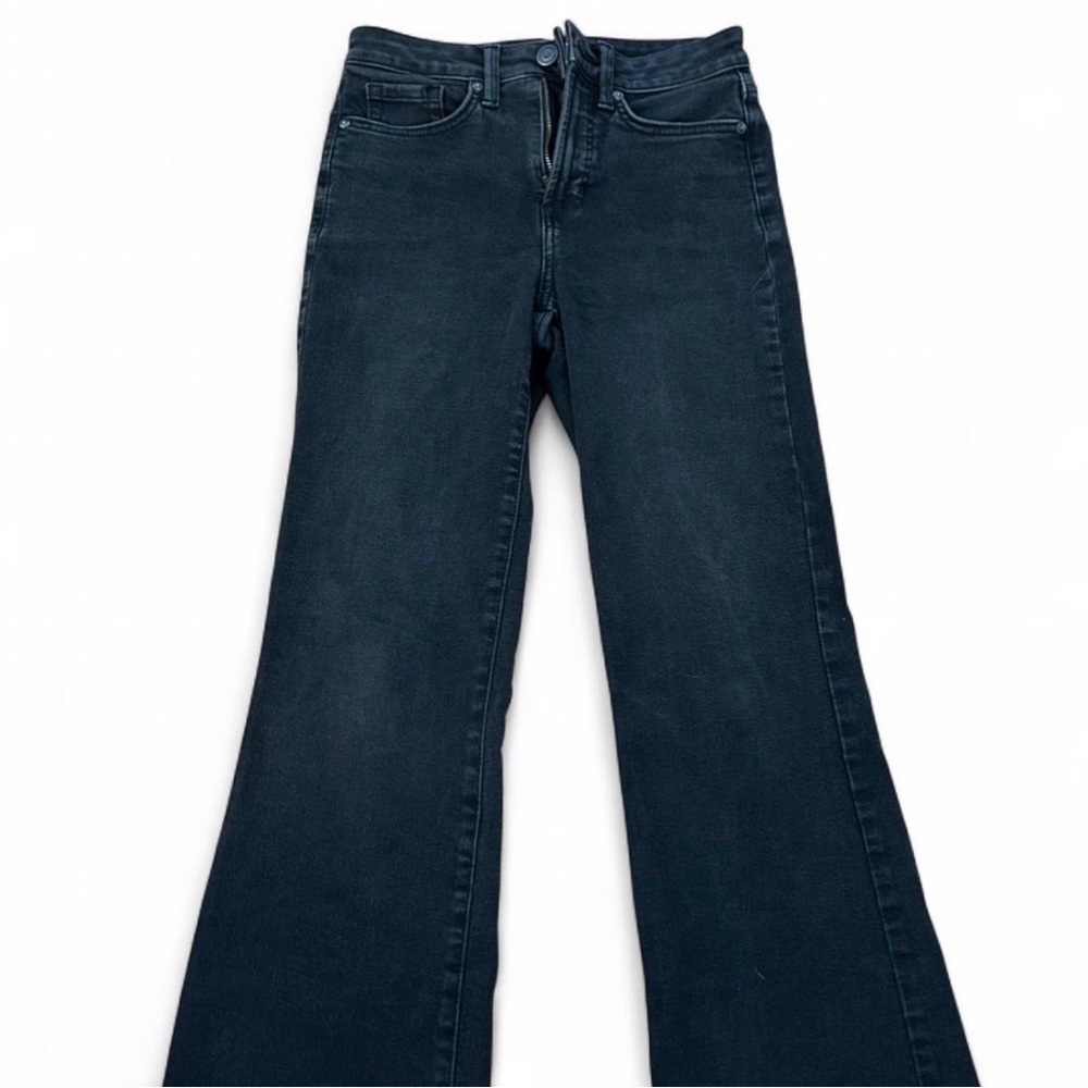 LC Lauren Conrad Dark Blue Flare Jeans size 2